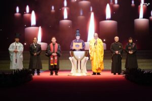 天地人真の父母様聖誕および天一国基元節8周年記念式にて韓国内の7宗教の代表者による合水式｜世界平和統一家庭連合News Online